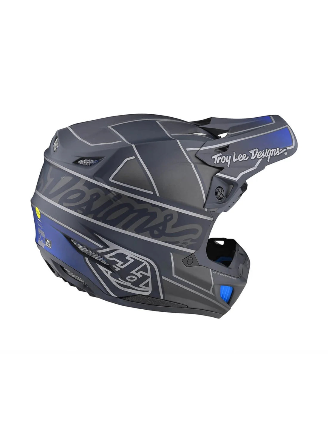 Troy Lee Designs Casco de Moto SE5 Composite Team Gris