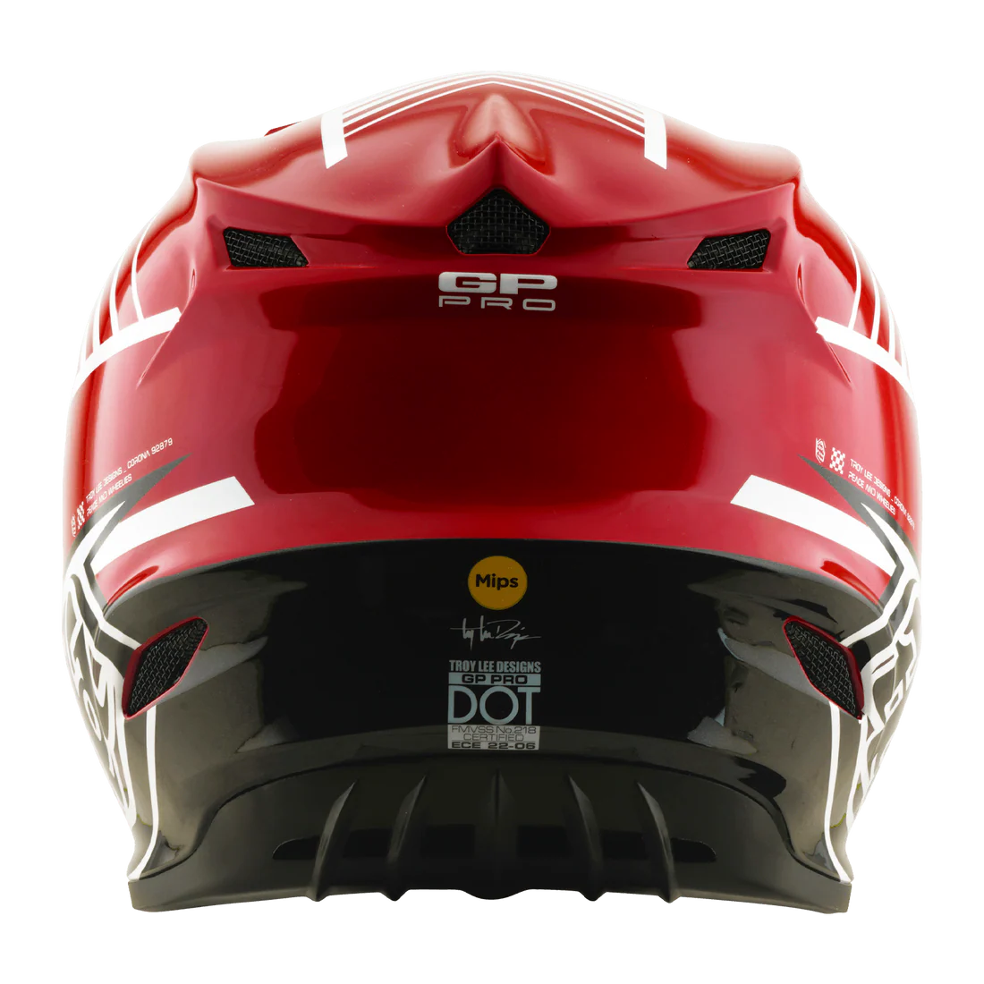 Troy Lee Designs Casco Moto GP Pro Segment Red
