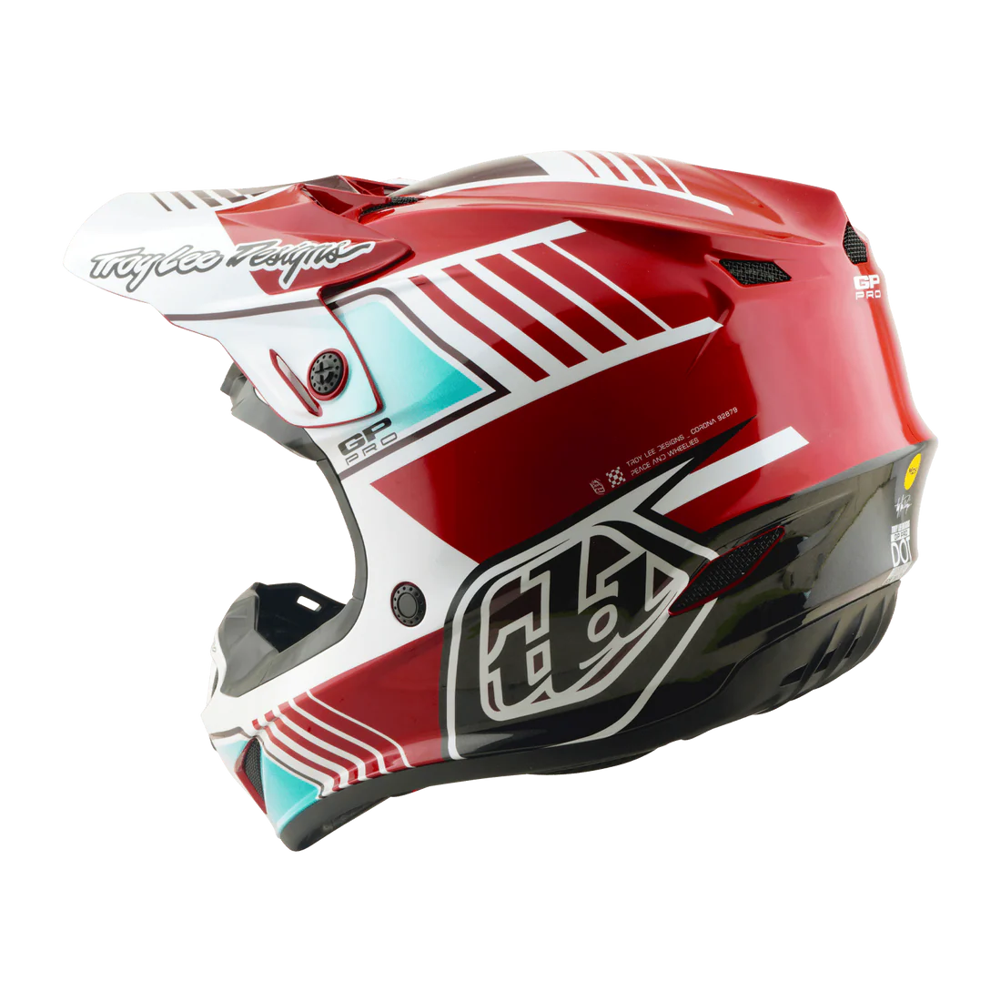 Troy Lee Designs Casco Moto GP Pro Segment Red