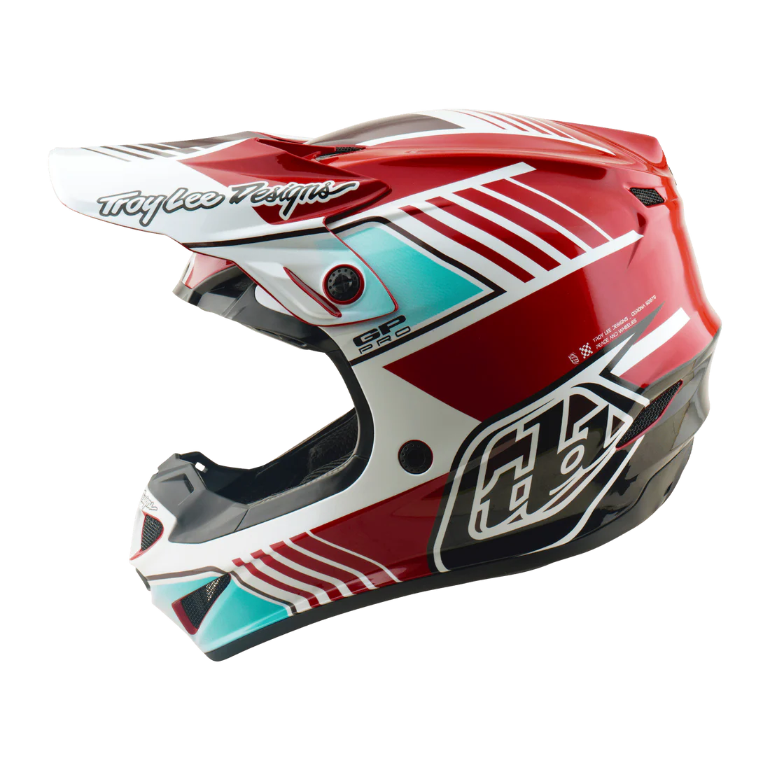 Troy Lee Designs Casco Moto GP Pro Segment Red