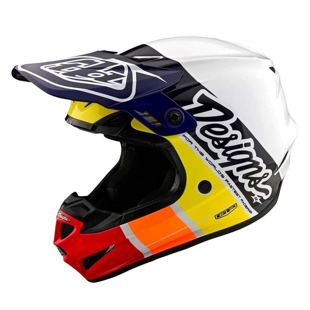 Troy Lee Designs Casco Moto GP Para Niño Runner Sunrise
