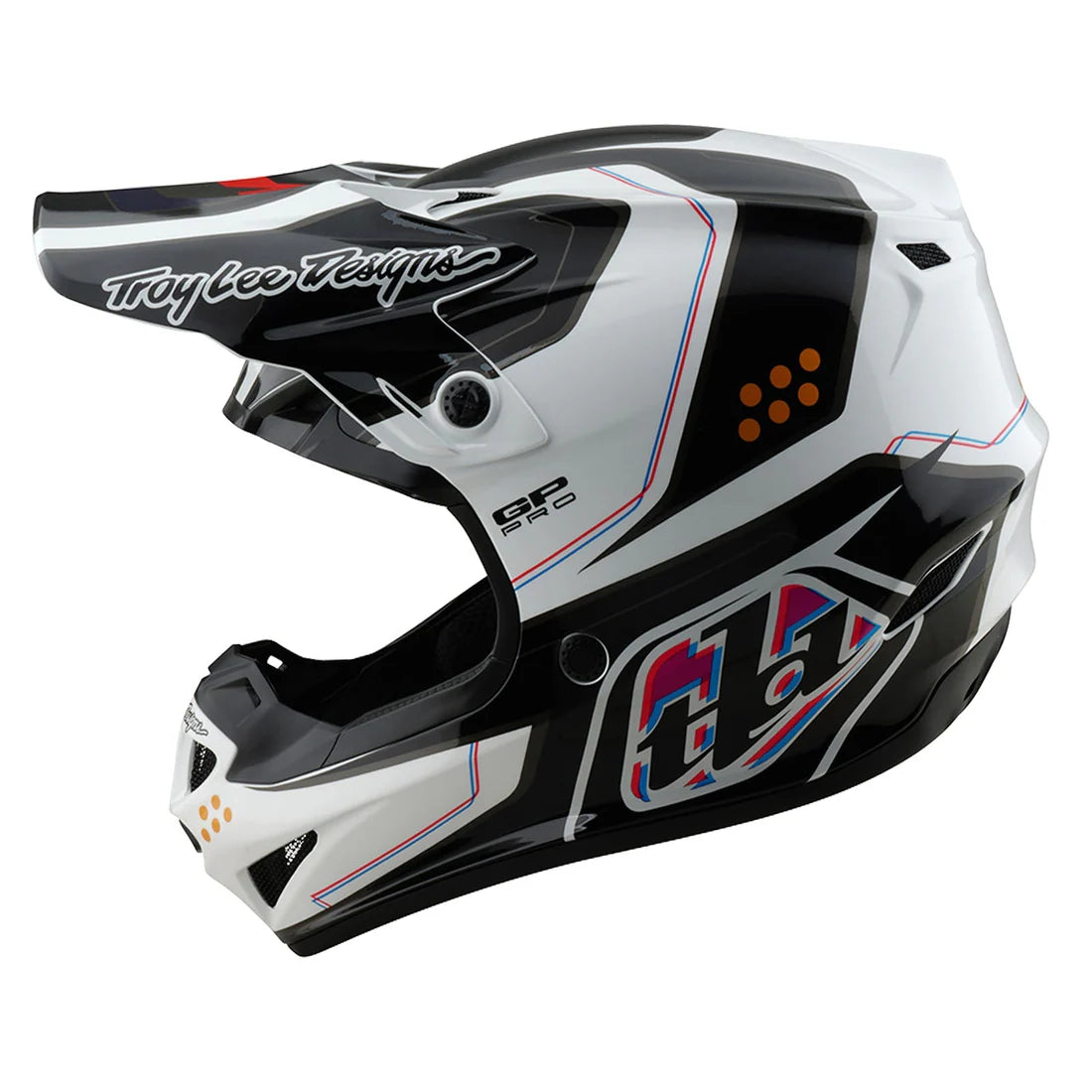 Troy Lee Designs Casco Niño GP Pro Troper Blanco