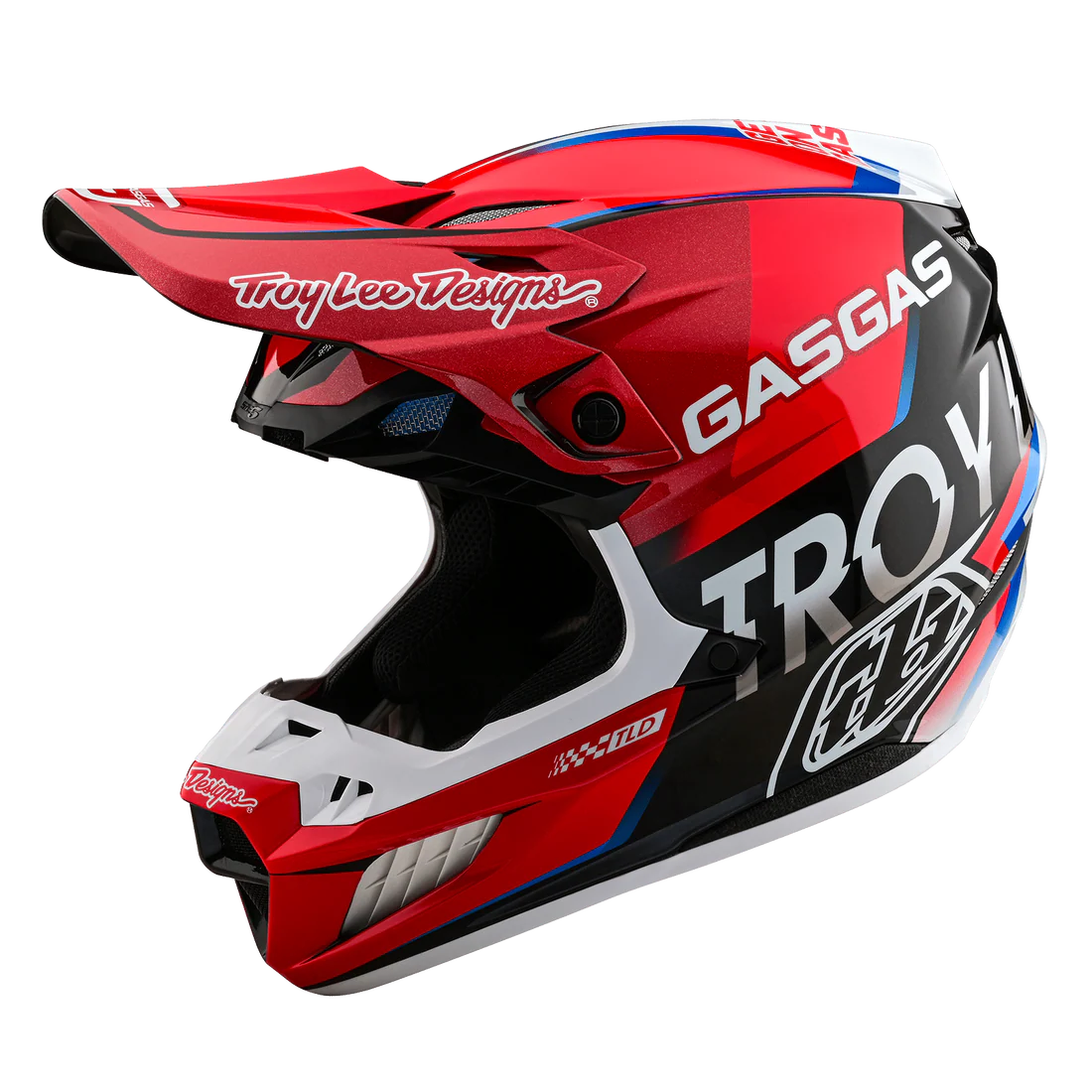 Troy Lee Designs Casco SE5 Composite GasGas Fumes Red/Black
