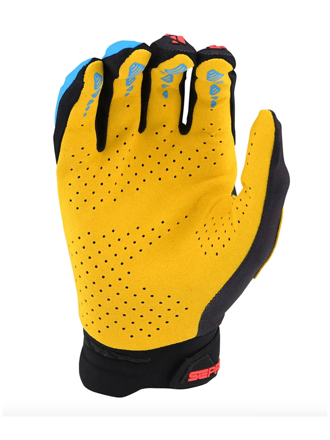Troy Lee Designs Guante de Moto SE PRO Negro / Amarillo