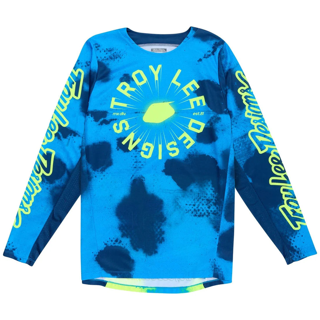 Troy Lee Designs Polera de Moto GP Pro Arrival Blue