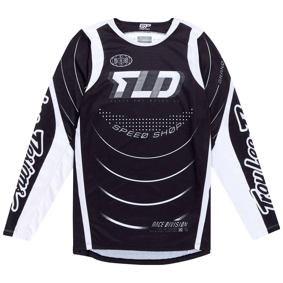 Troy Lee Designs Polera de Moto GP Pro Spun Negra