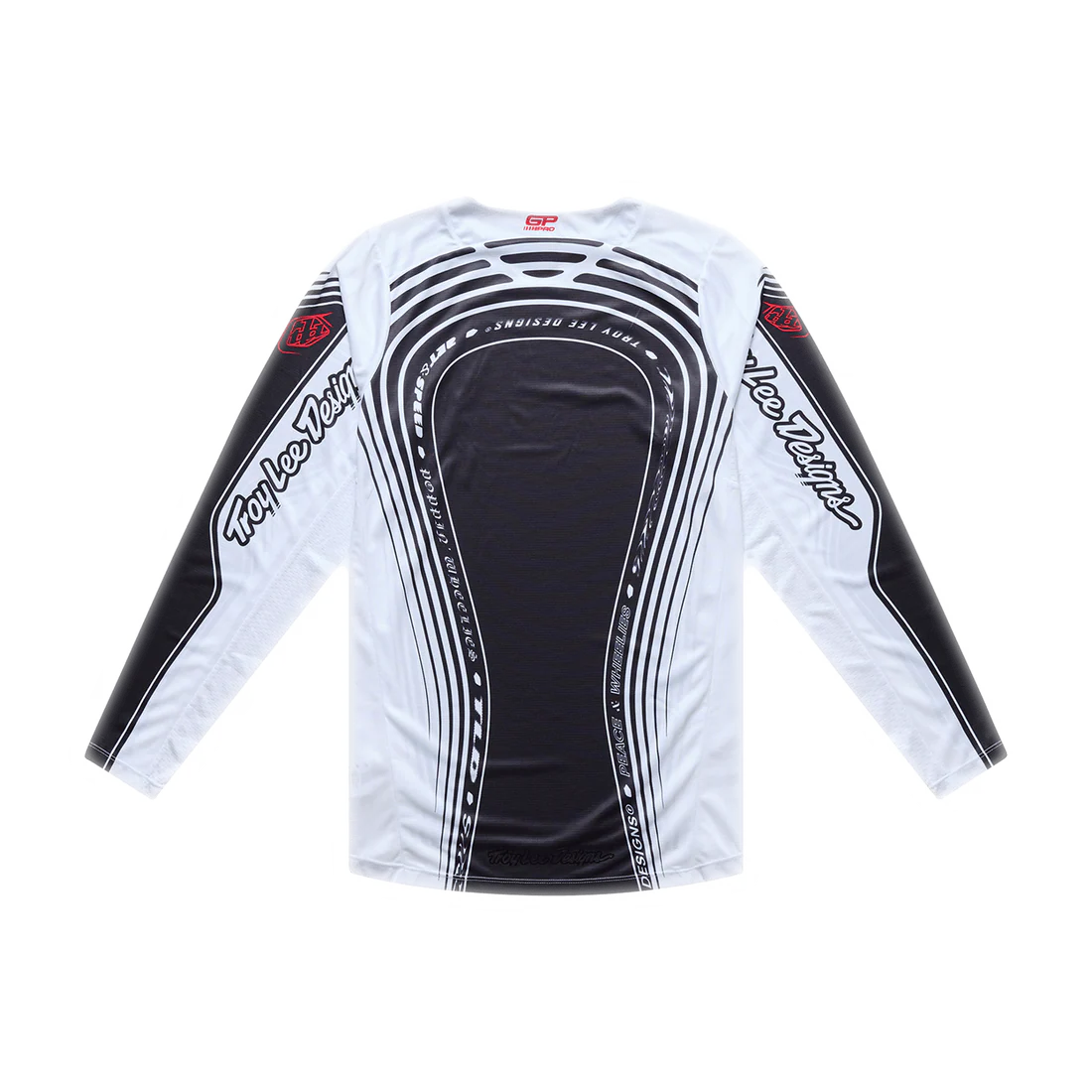 Troy Lee Designs Polera de Moto GP Pro Streamline Black / White