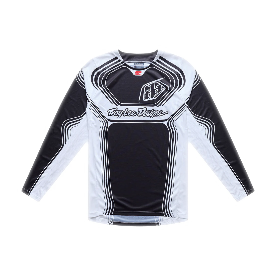 Troy Lee Designs Polera de Moto GP Pro Streamline Black / White