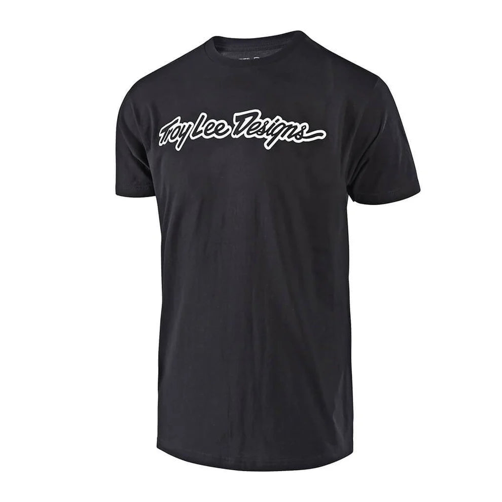 Troy Lee Designs Polera Signature Negro