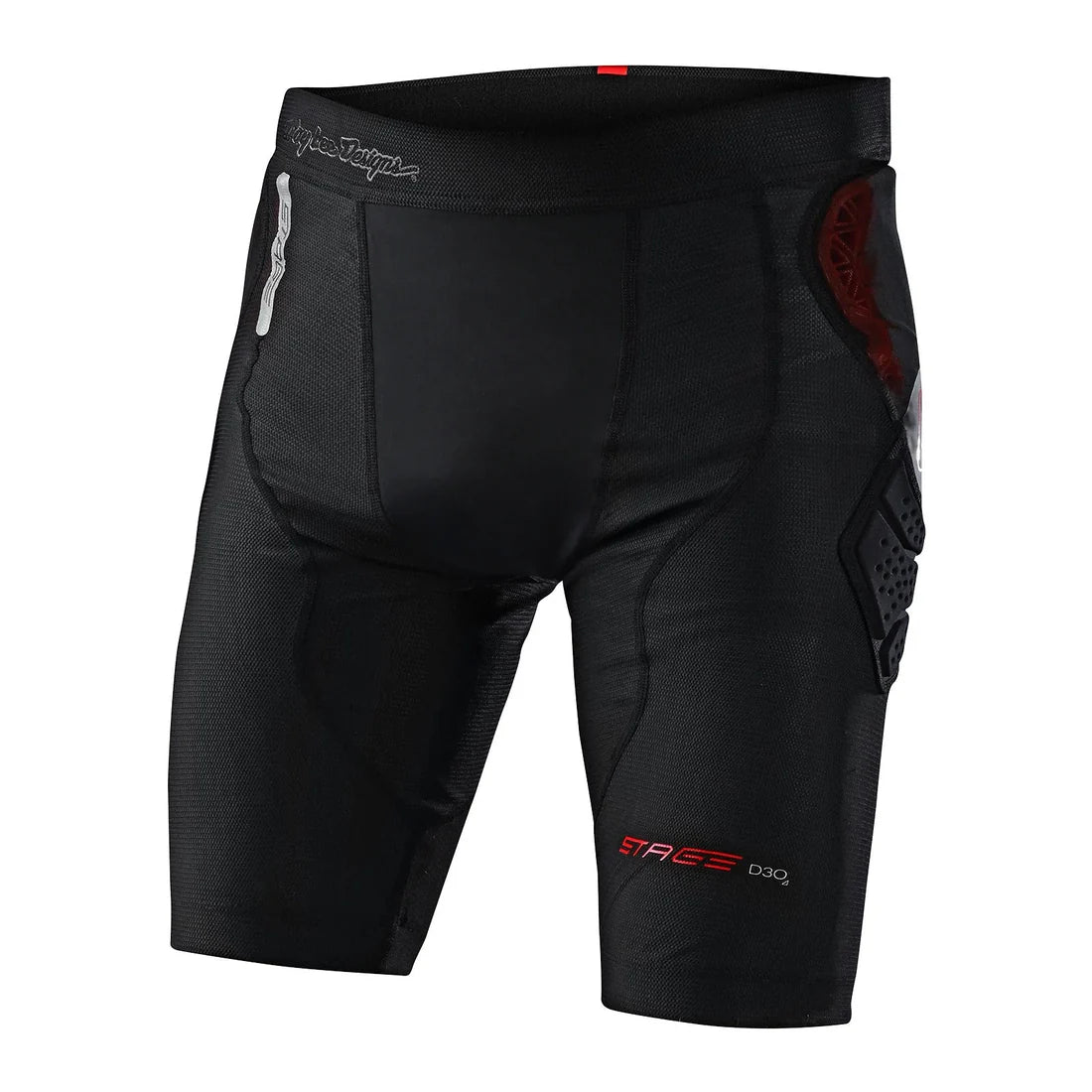 Troy Lee Designs Short Protector Stage Ghost D30 Solid Black