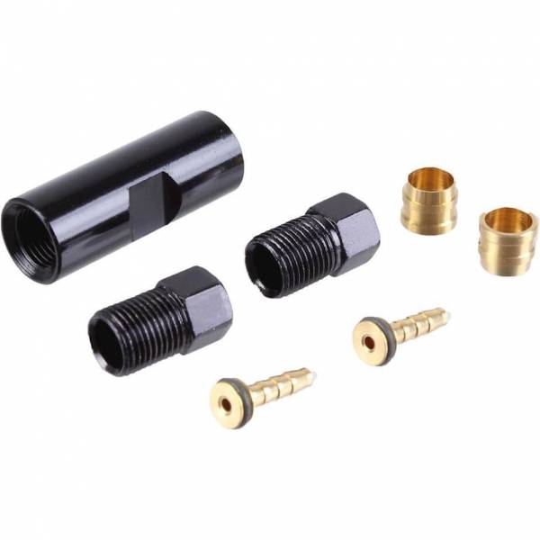 Trp Hose Coupler With Olives (2), Barbs (2), And Compression Nuts (2)