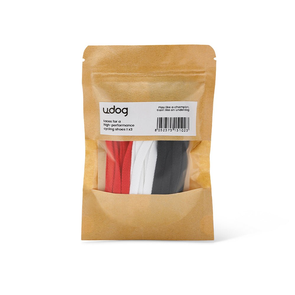 Cordones UDOG Laces Grey/brick/teal Kit