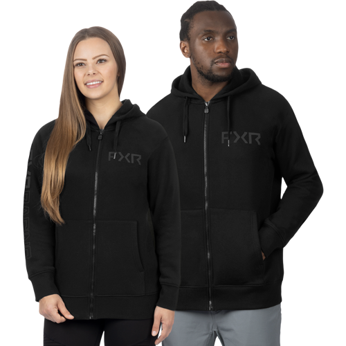 Poleron Fxr Unisex Clutch Cotton Zip Black Ops