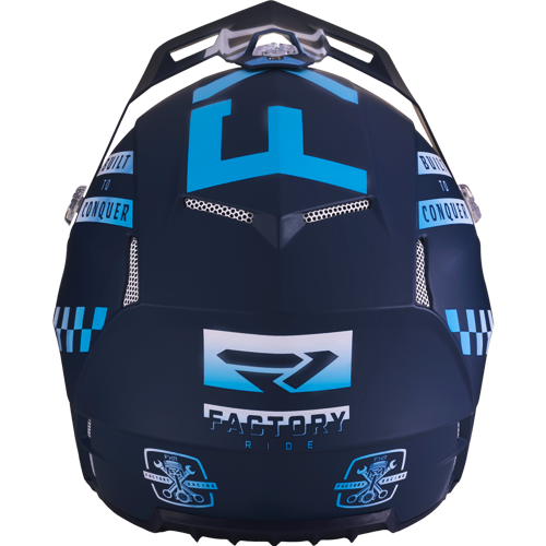 Casco Moto FXR Clutch Gladiator Azul