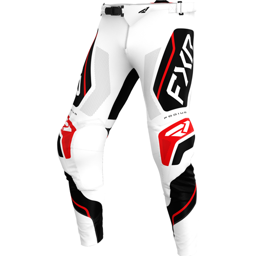 Pantalón Fxr Podium Relay 26 White/Black/Red