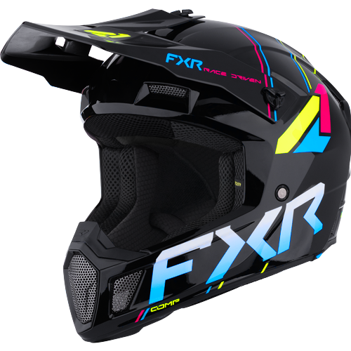 Casco Youth Fxr Clutch Comp Mx Rave