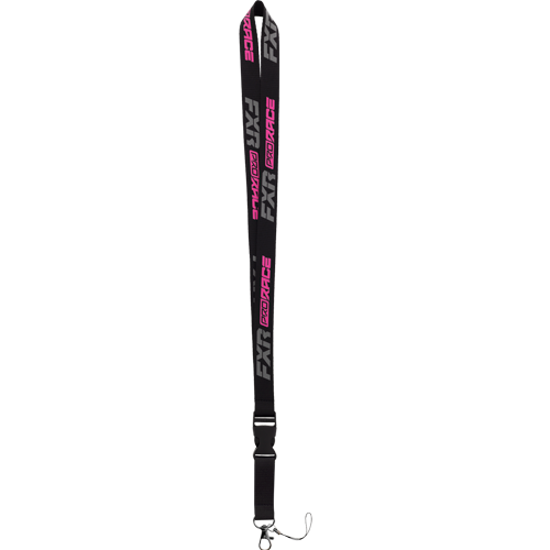Lanyard FXR Race Div 24 Negro/Pink