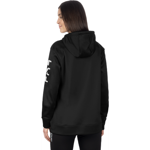 Poleron FXR Unisex Moto Tech Po Hoodie 24 Black/White