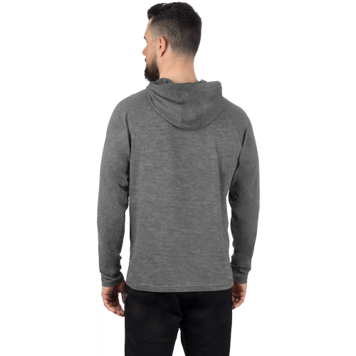 Poleron FXR M Trainer Premium Lite Hoodie 24 Grey Heather/Asphalt
