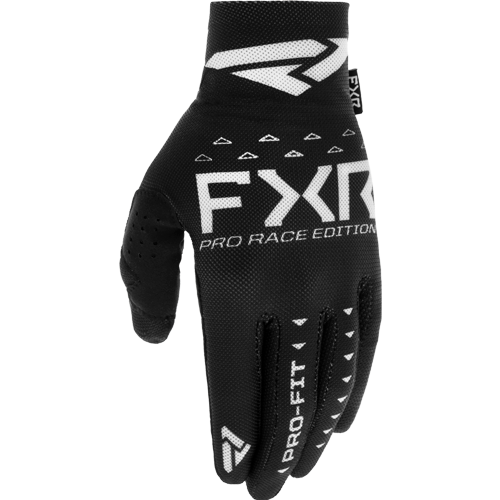 Guante Moto FXR Pro-Fit Air Mx Negro / Blanco