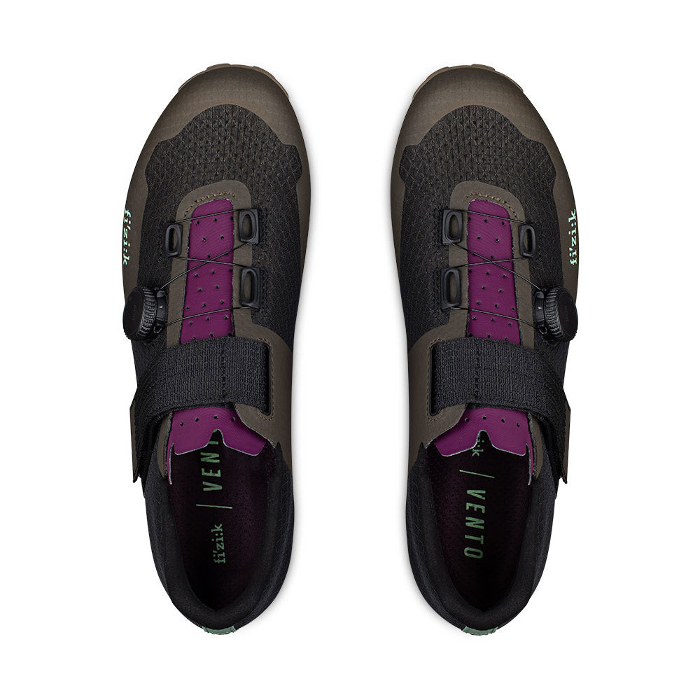 FIZIK Zapatillas de Bicicleta Vento Ferox Carbon | Mud-Grape