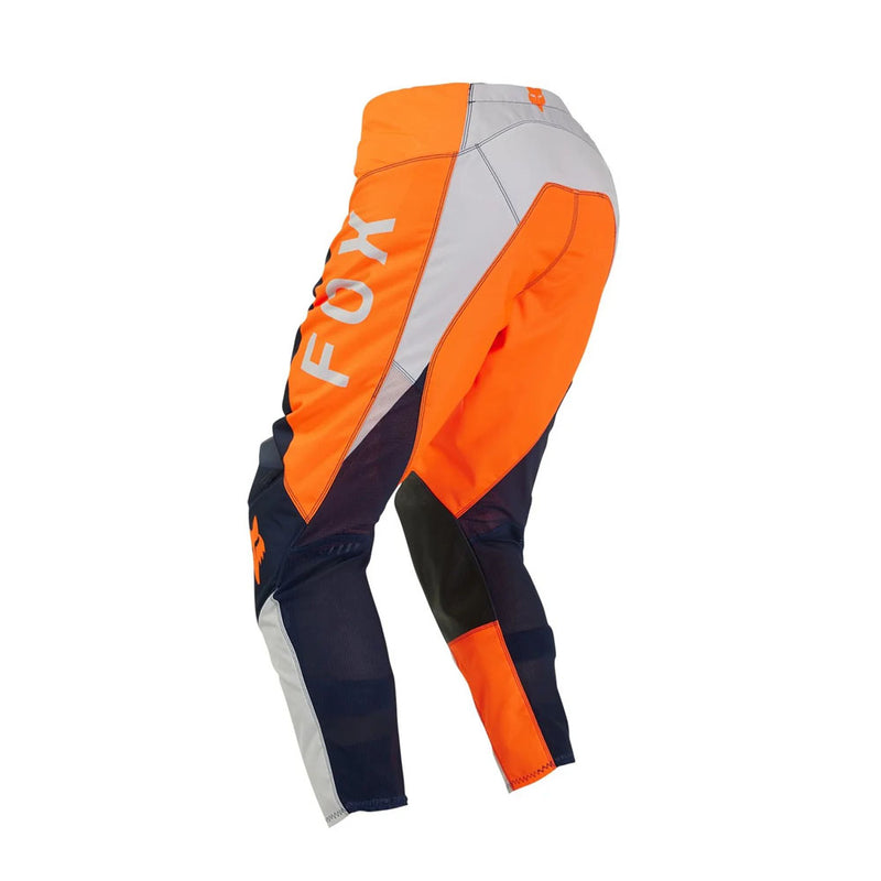 Pantalon Moto Niño 180 Nitro Naranjo Fox