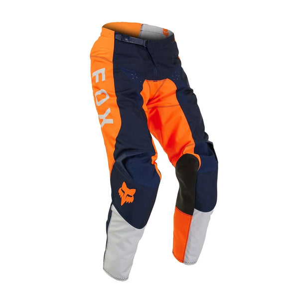 Pantalon Moto Niño 180 Nitro Naranjo Fox - Rideshop