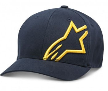 Alpinestars Gorro Curved Azul/Amarillo - Rideshop