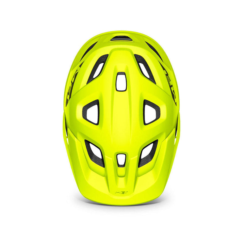 Met Casco de Bicicleta Echo Lime Green Matt - Rideshop