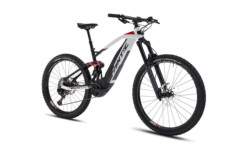 Fantic Bicicleta Electrica XMF 1.7 Blanco/Rojo - Rideshop
