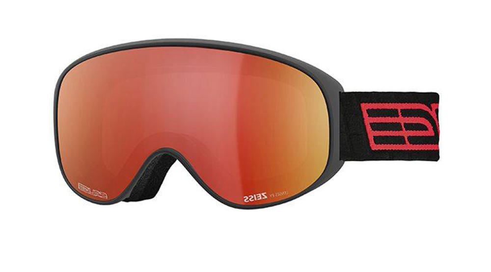 Salice Antiparra Nieve 100 Adulto Doble Mica Anti Fog Negra - Rojo - Rideshop