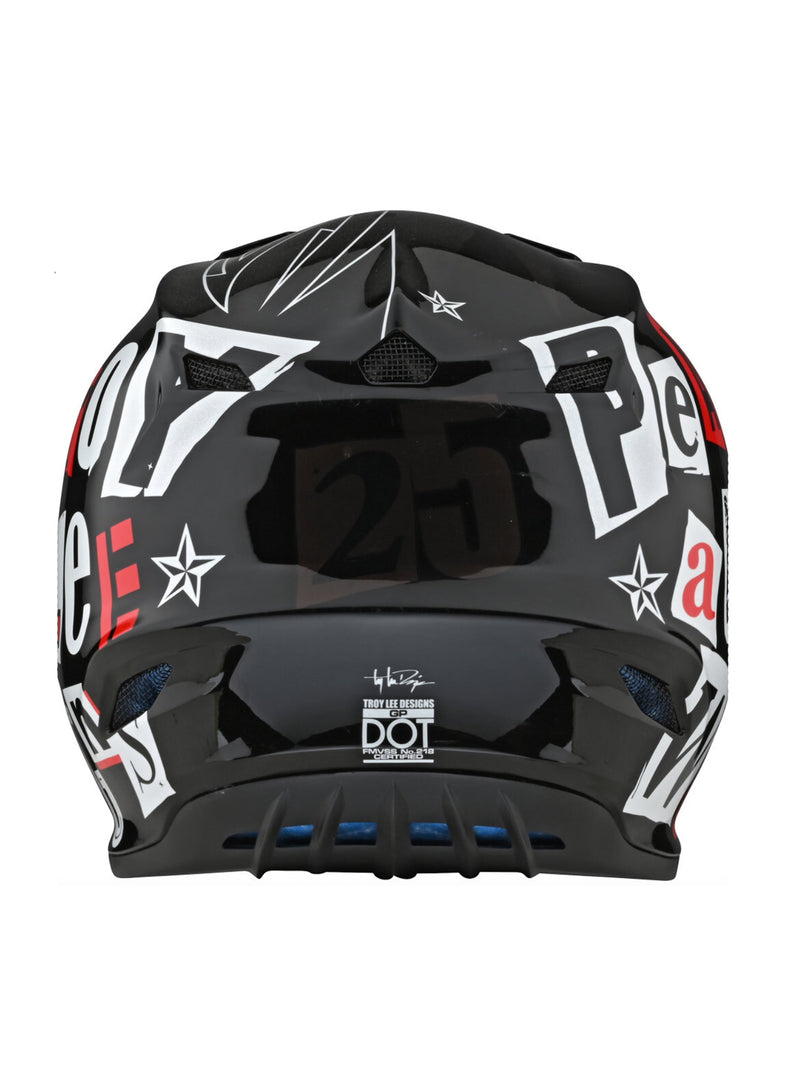 Troy Lee Designs Casco GP Anarchy Negro - Rideshop