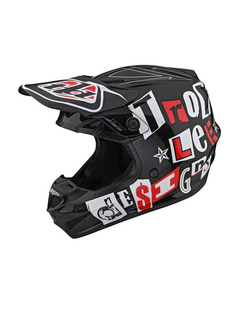 Troy Lee Designs Casco GP Anarchy Negro - Rideshop