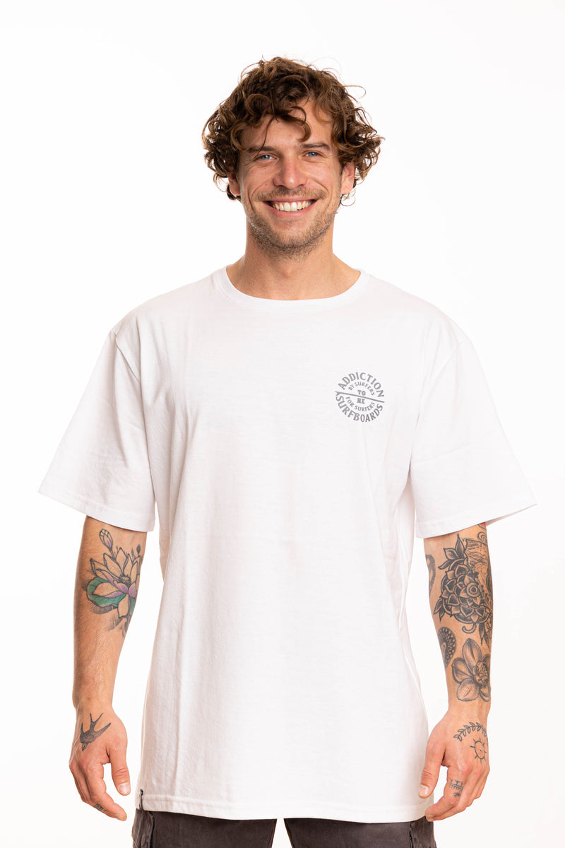 Toke Polera Addiction Blanca - Rideshop