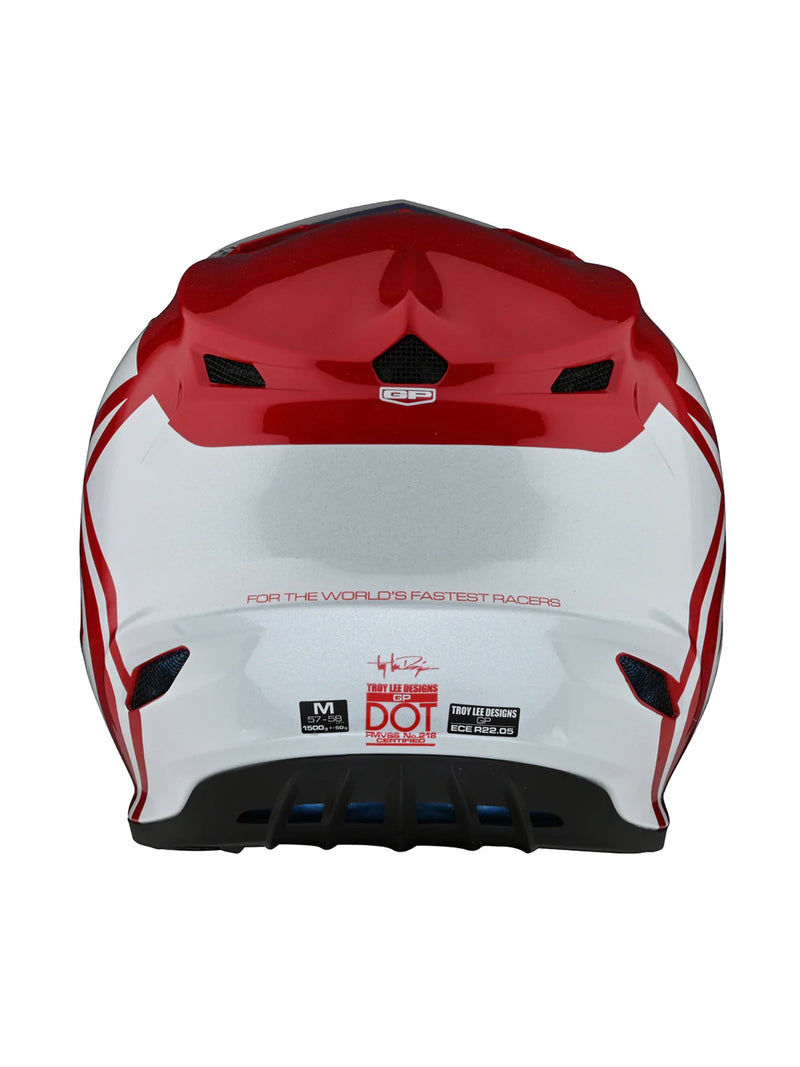 Troy Lee Designs Casco Niño GP Overload Rojo / Blanco - Rideshop