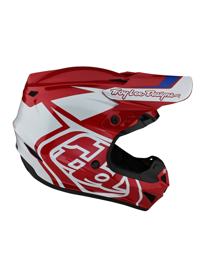 Troy Lee Designs Casco Niño GP Overload Rojo / Blanco - Rideshop