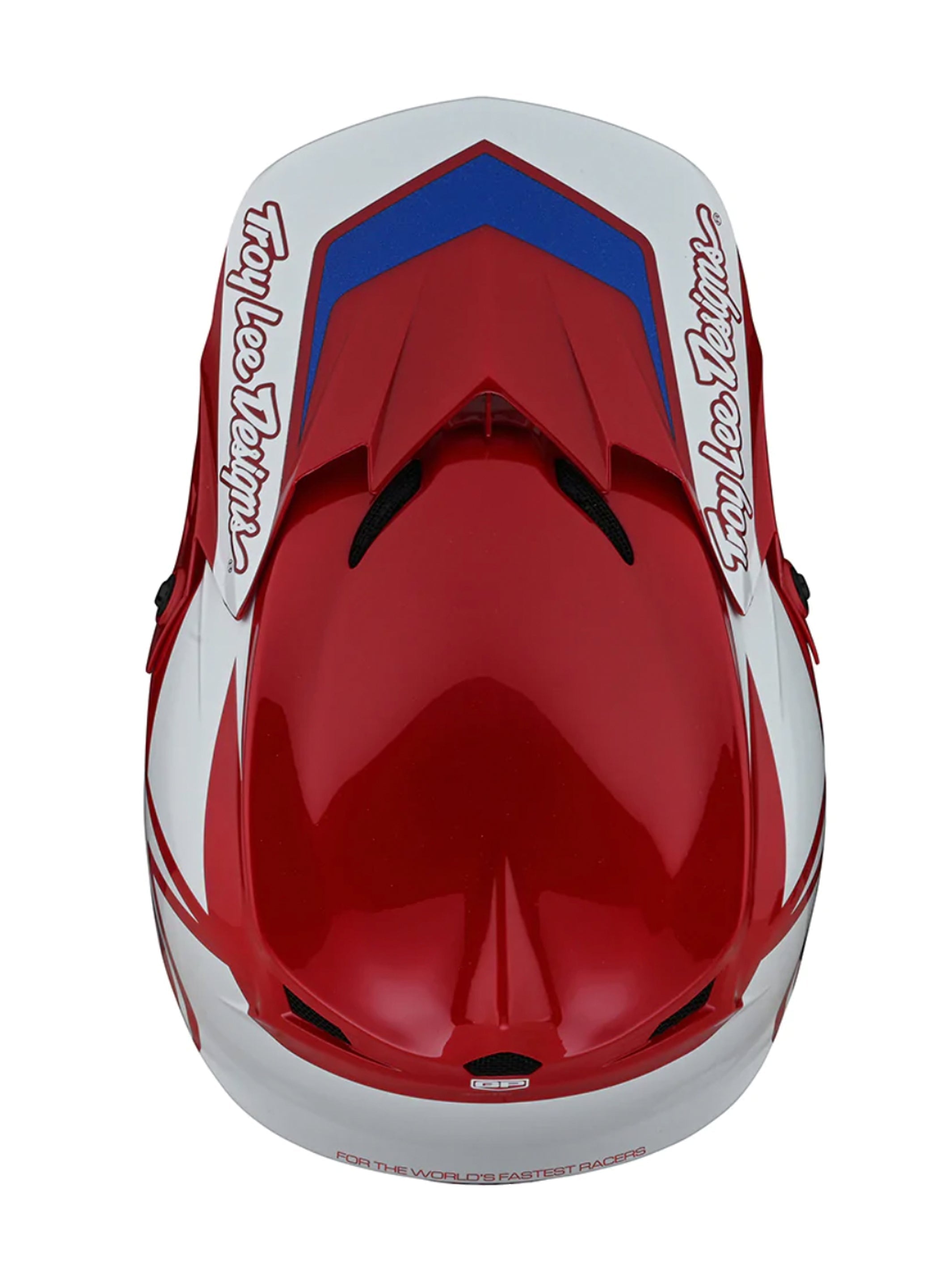 Troy Lee Designs Casco GP Overload Rojo Blanco - Rideshop