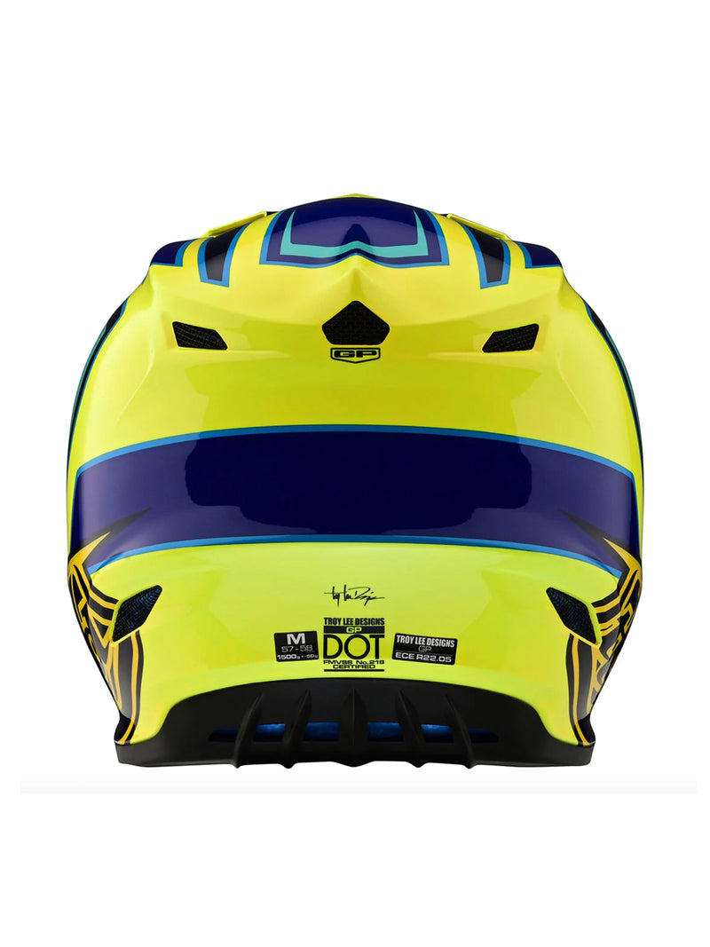 Troy Lee Designs Casco GP RITN Amarillo - Rideshop