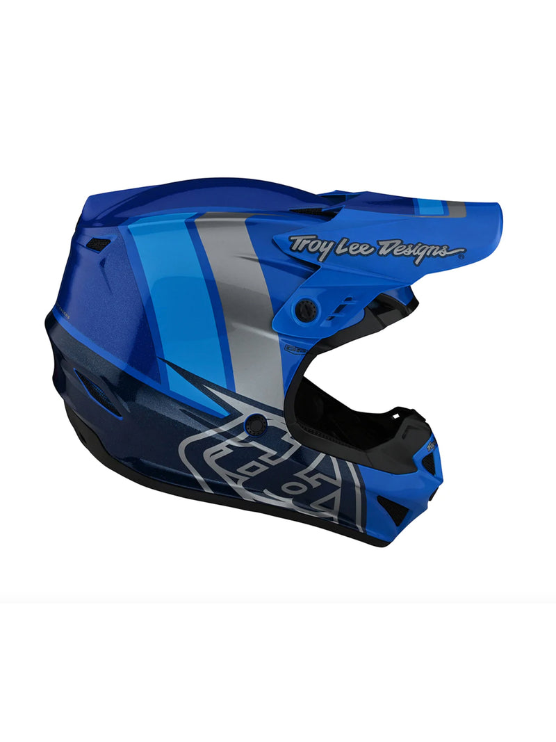 Troy Lee Designs Casco de Moto Gp Nova Azul para niños - Rideshop