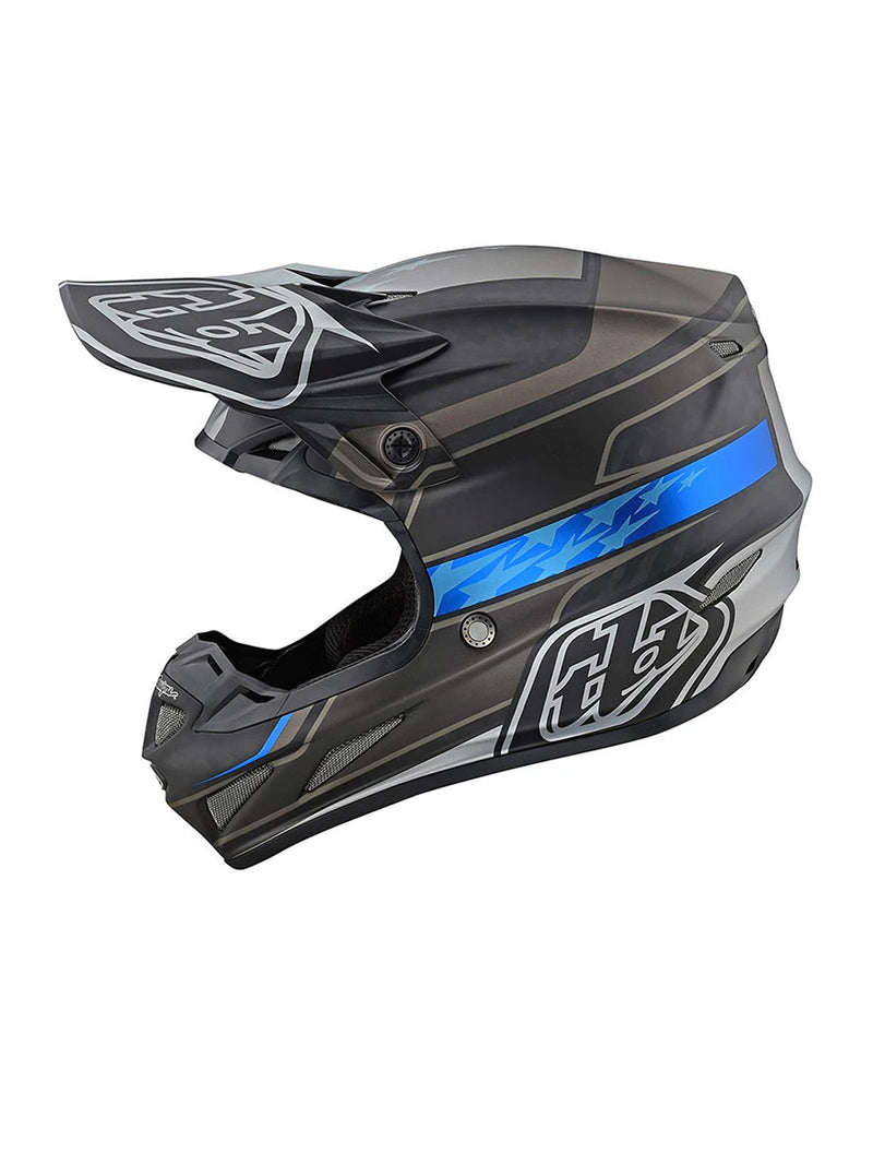 Troy Lee Designs Casco SE4 Ece Carbon; Speed Negro / Gris - Rideshop