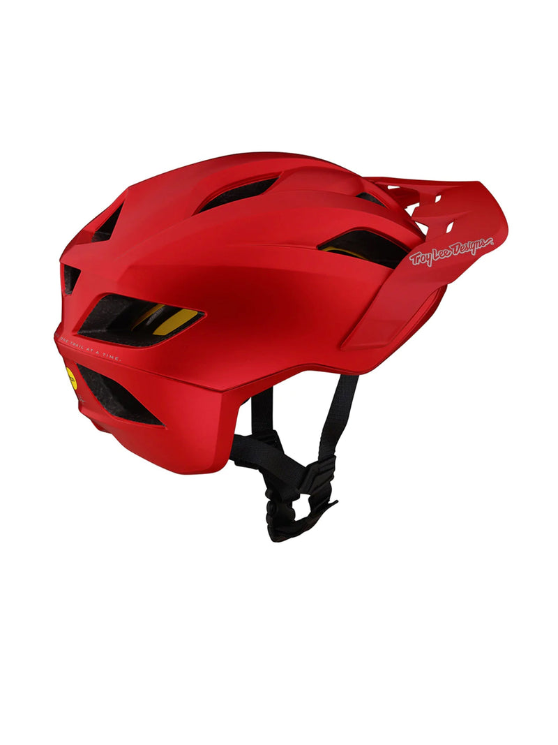 Troy Lee Designs Casco De Bicicleta Flowline Orbit Rojo Con Mips