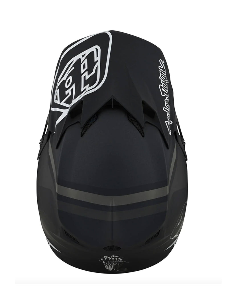 Troy Lee Designs Casco SE4 Polyacrylite Skooly Negro - Rideshop