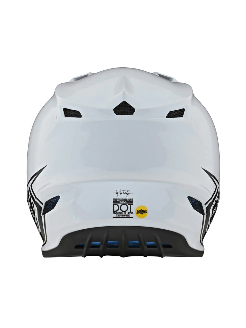 Troy Lee Designs Casco SE4 Polyacrylite Mono Blanco - Rideshop