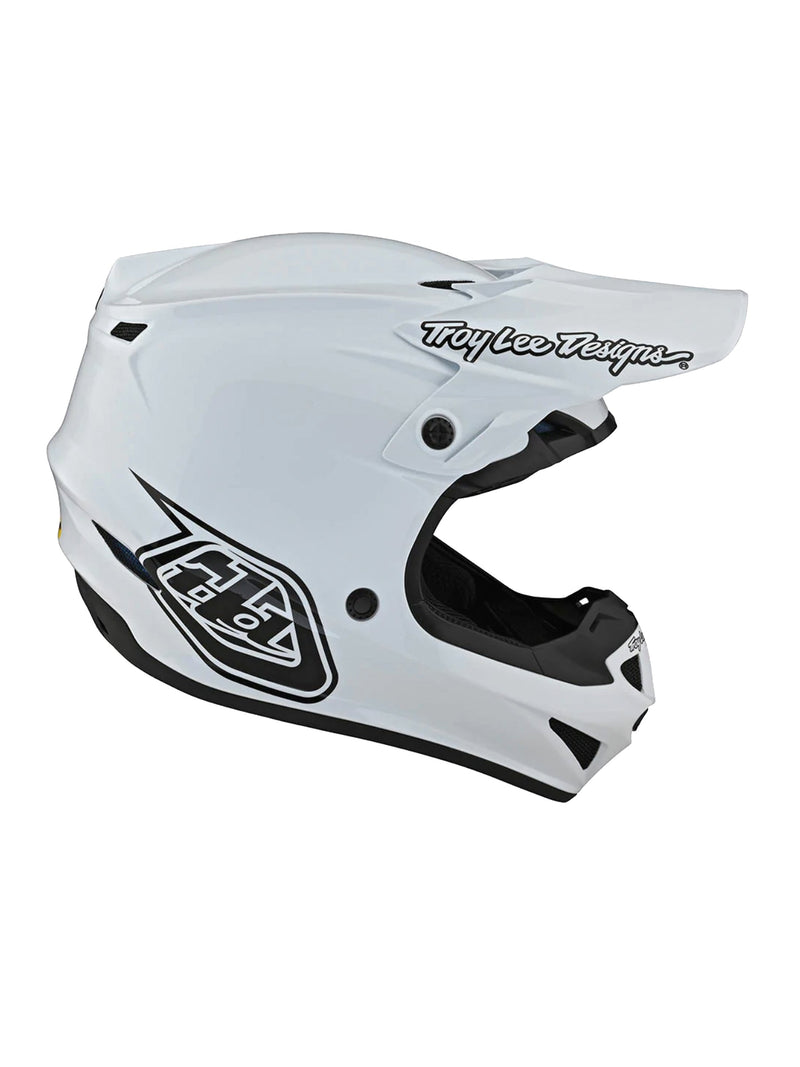 Troy Lee Designs Casco SE4 Polyacrylite Mono Blanco - Rideshop