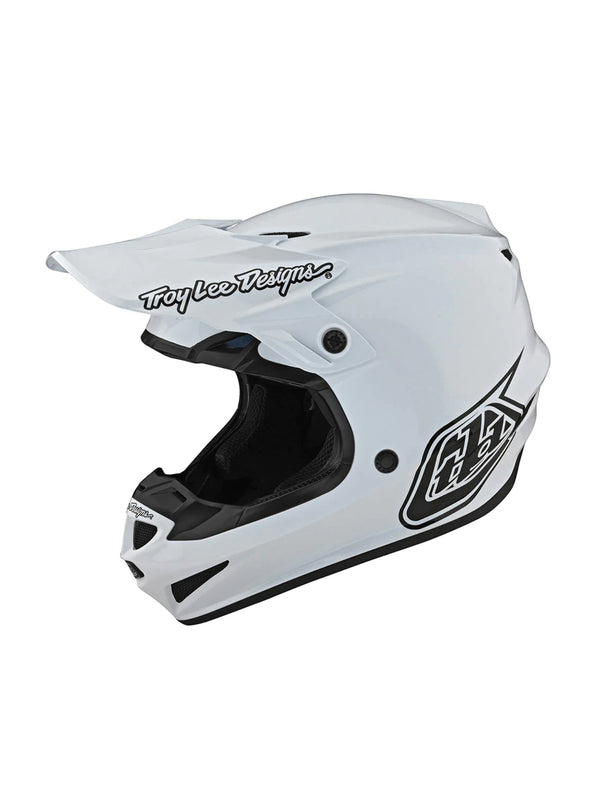 Troy Lee Designs Casco SE4 Polyacrylite Mono Blanco - Rideshop