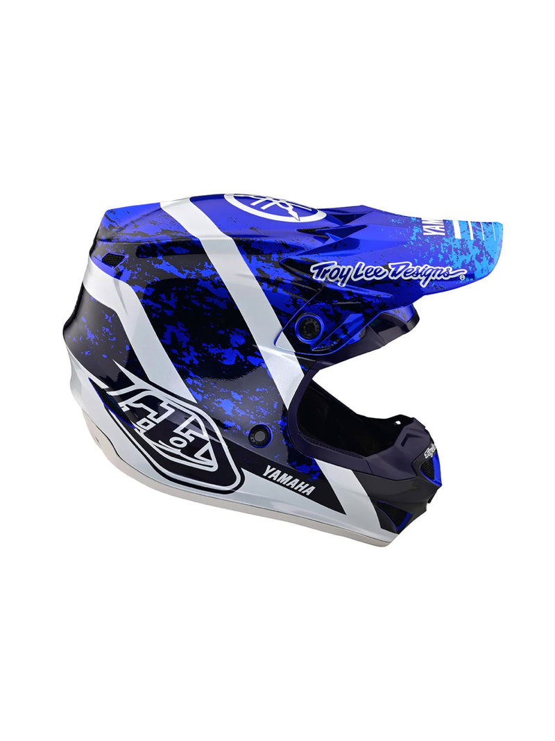 Troy Lee Designs Casco SE4 Polyacrylite Yamaha OW-22 Azul - Rideshop