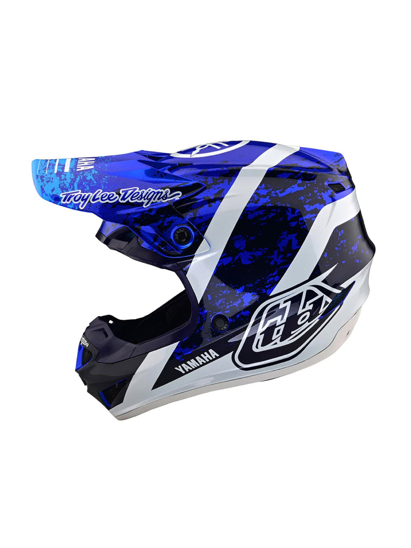 Troy Lee Designs Casco SE4 Polyacrylite Yamaha OW-22 Azul - Rideshop