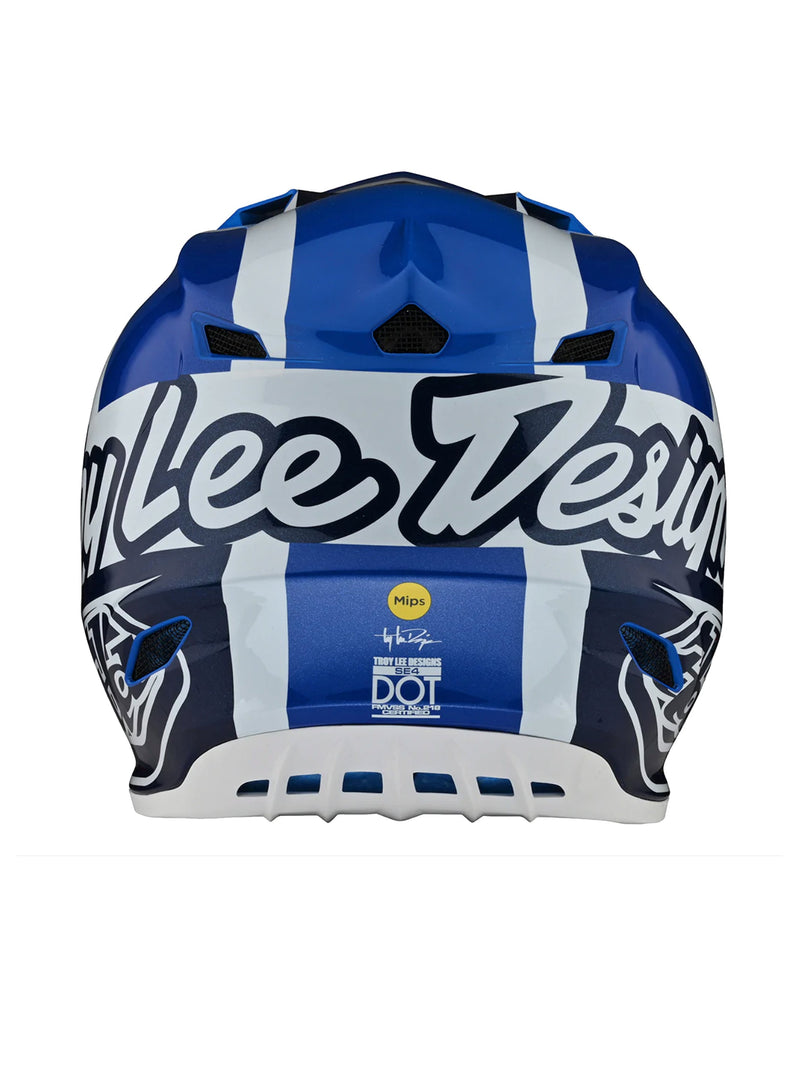 Troy Lee Designs Casco SE4 Polyacrylite Quattro Azul - Rideshop