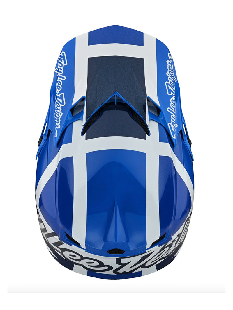 Troy Lee Designs Casco SE4 Polyacrylite Quattro Azul - Rideshop