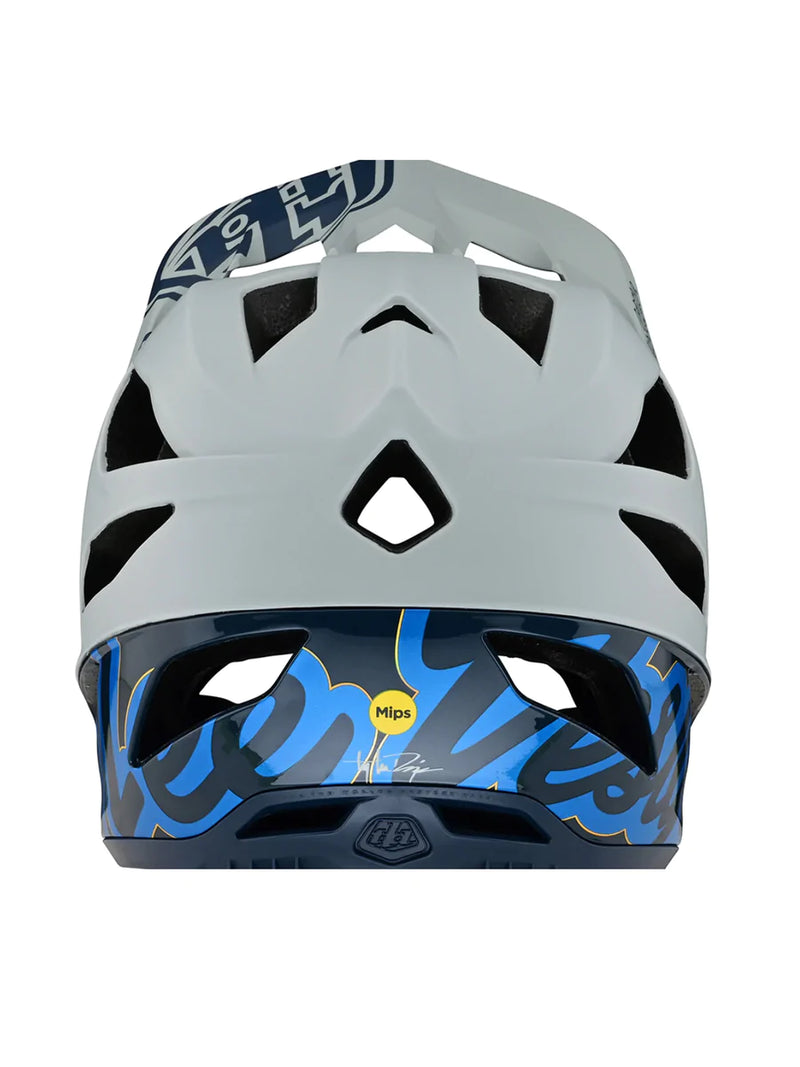 Casco de Bicicleta Stage Mips Signature Azul Troy Lee Designs - Rideshop